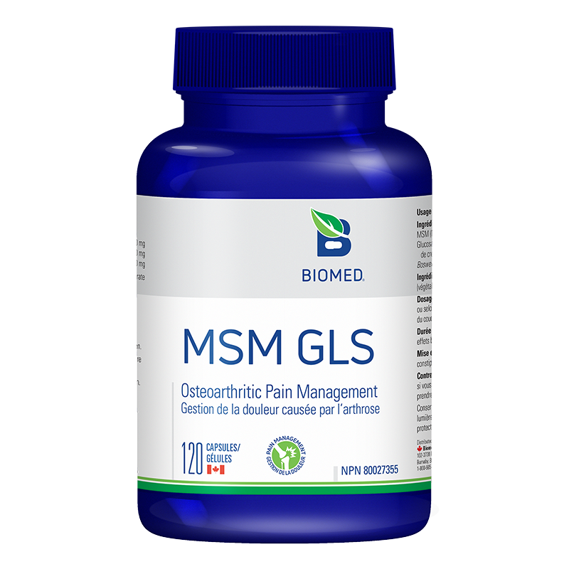 MSM-GLS — Unytii - Suppléments et Produits Naturels