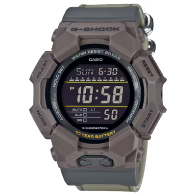 G-Shock 'GD010CE5' Montre - Brun/Olive
