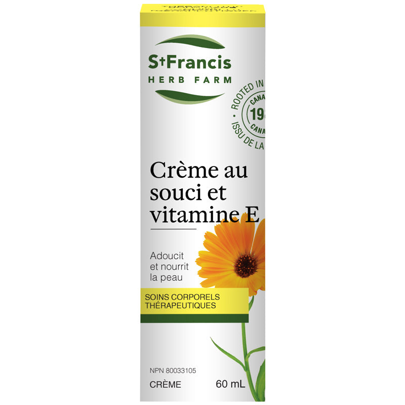 Calendula and Vitamin E Cream — Unytii - Suppléments et Produits Naturels