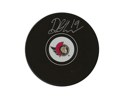 Palet de hockey autographié de Drake Batherson, modèle d'autographe des Sénateurs d'Ottawa