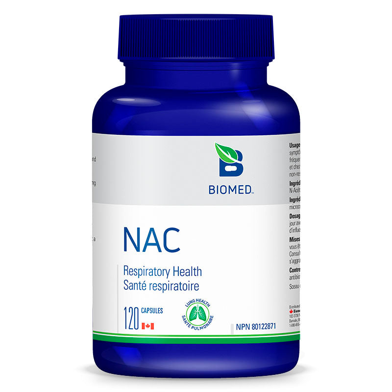 NAC (N-acetyl-L-cysteine) — Unytii - Suppléments et Produits Naturels