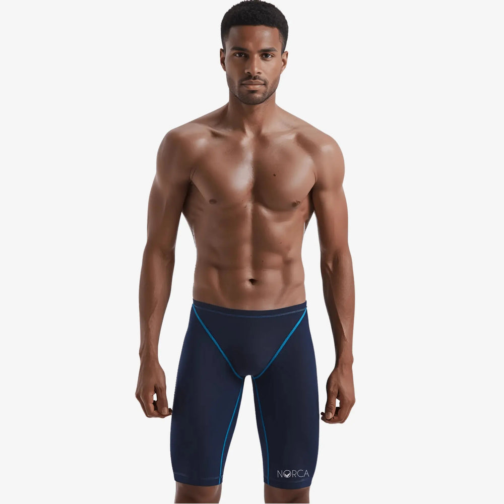 Maillot de bain de compétition Norca StealthLine Indigo pour homme
