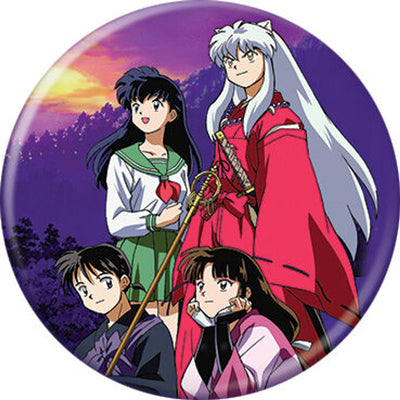 Bouton Inuyasha Kagome Miroku Kikyo