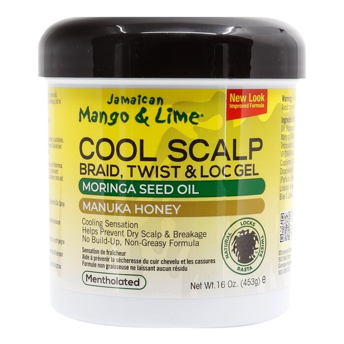 JAMAICAN MANGO & LIME COOL SCALP BRAID, TWIST & LOC GEL 16OZ