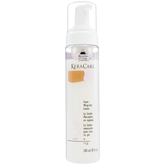KERACARE Foam Wrap Set Lotion Regular 8OZ