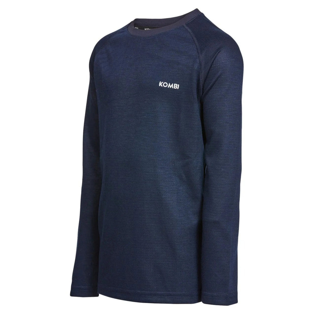 Kombi Merino Blend Crew Top Junior