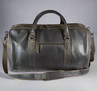 Greenwood Leather Weekend Travel Bag