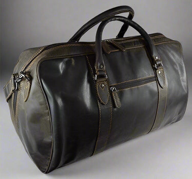 Greenwood Leather Weekend Travel Bag