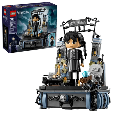 Figurine Lego exclusive de Mercredi Addams