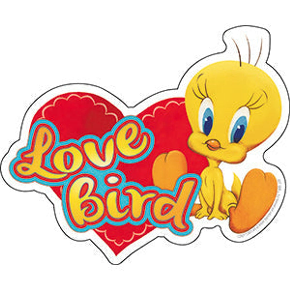 Autocollant Looney Tunes oiseau Tweety 5,3"x4,4"
