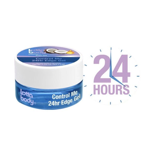 LOTTABODY HUILES DE NOIX DE COCO ET DE KARITÉ CONTRÔLE GEL POUR BORDURES 24H 2,25 OZ