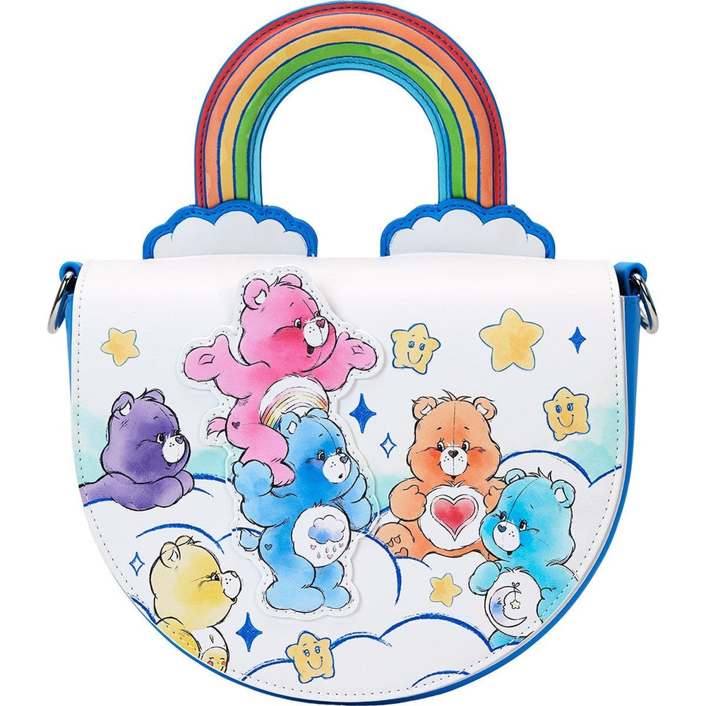Sac bandoulière Loungefly Les Oursons Bonbons à poignée arc-en-ciel