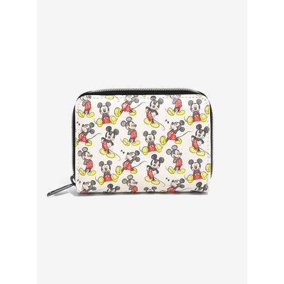 Portefeuille Mini Loungefly Disney Mickey Mouse Poses