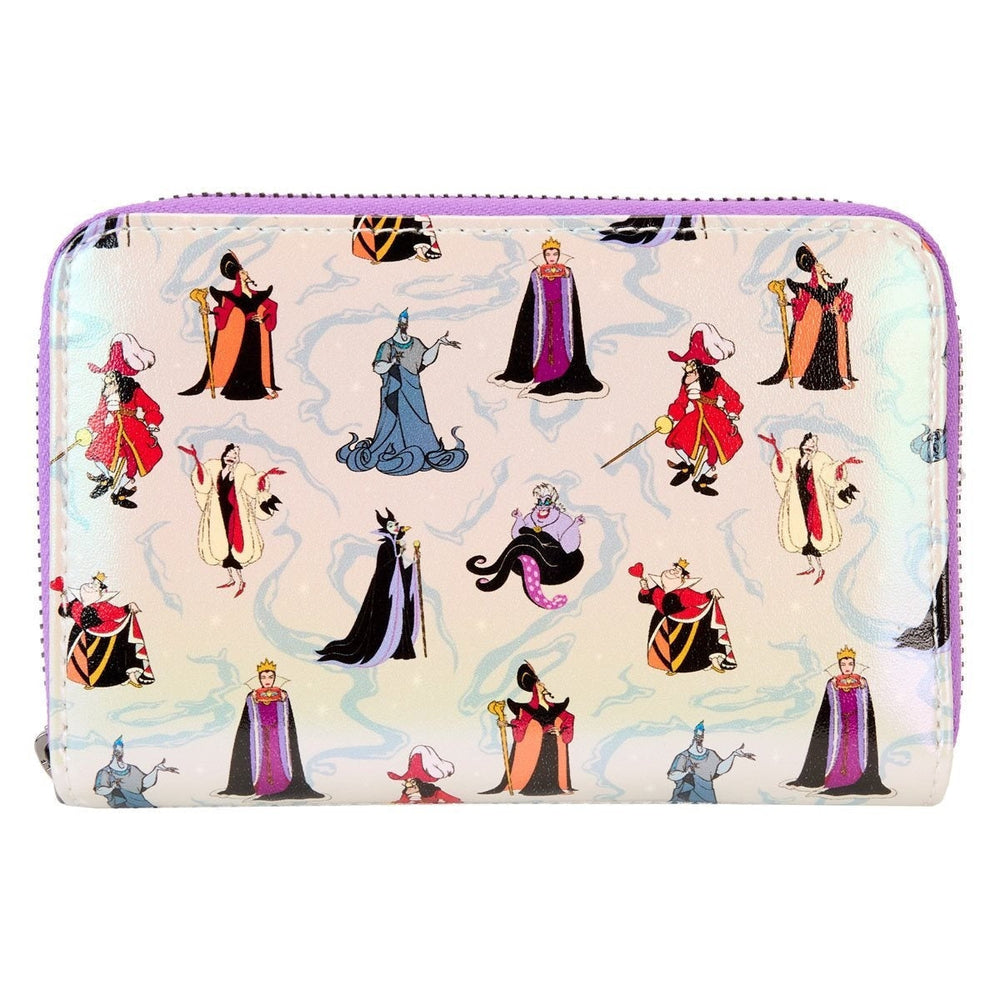 Portefeuille à glissière Disney Villains Loungefly