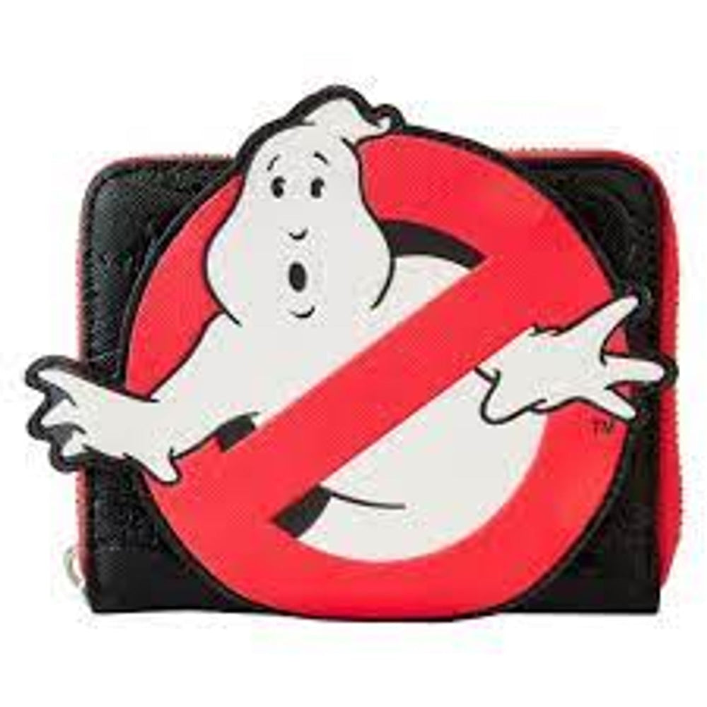 Portefeuille à glissière Loungefly Logo "No Ghost" de Ghostbusters