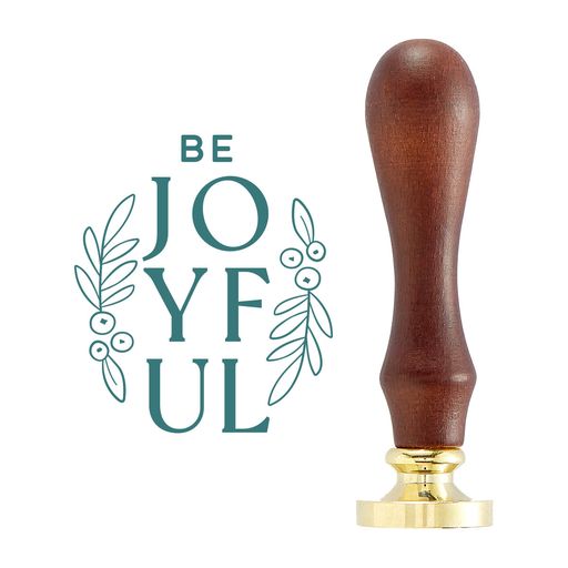 Tampon de cire Be Joyful de la collection De-Light-Ful par Yana Smakula