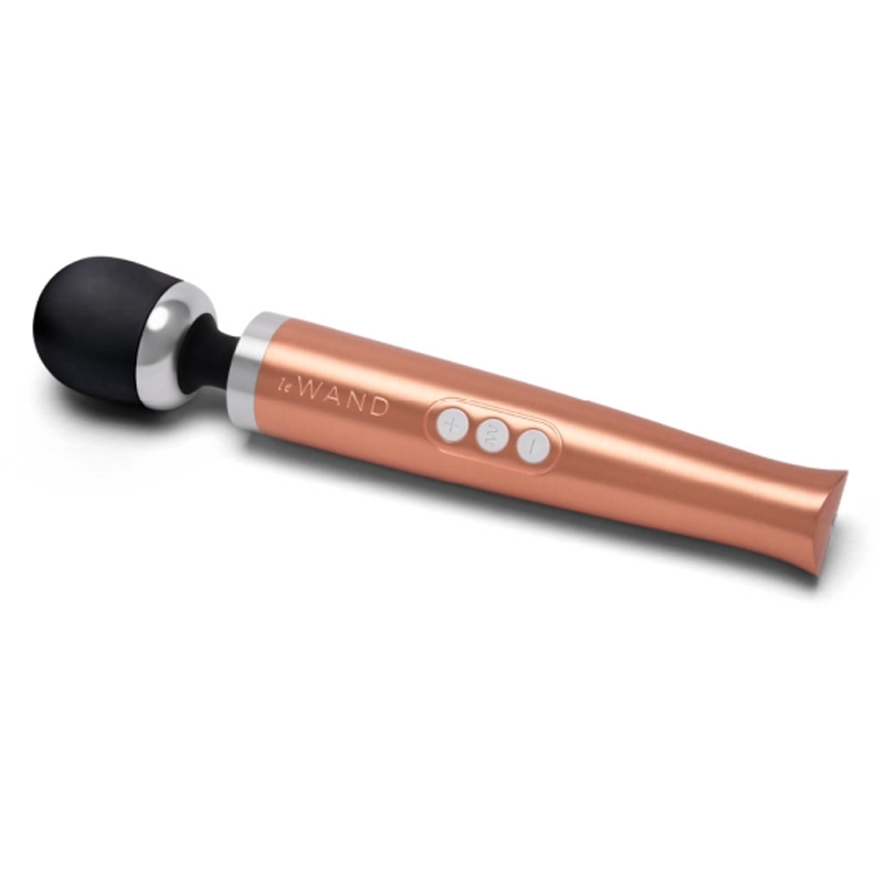 Vibrateur rechargeable en métal moulé sous pression - Or Rose