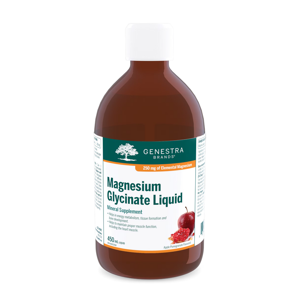 Magnesium Glycinate Liquid — Unytii - Suppléments et Produits Naturels