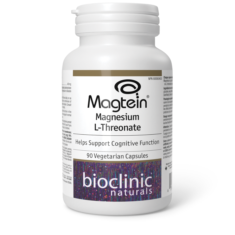 Magtein Magnesium L-Threonate — Unytii - Suppléments et Produits Naturels