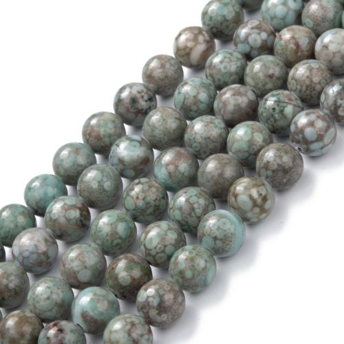 Perles Maifan Cadet Blue Gemstone