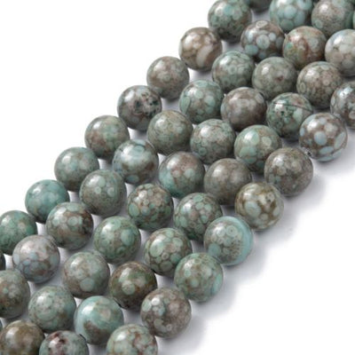 Perles Maifan Cadet Blue Gemstone