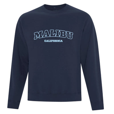 Crewneck "MALIBU" embroidered