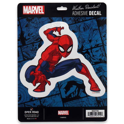 Autocollant adhésif Marvel Spider-Man tirant des toiles