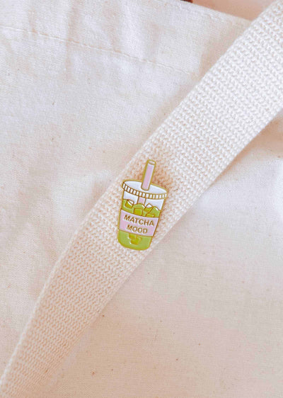 Épingle Émaillée Ambiance Matcha