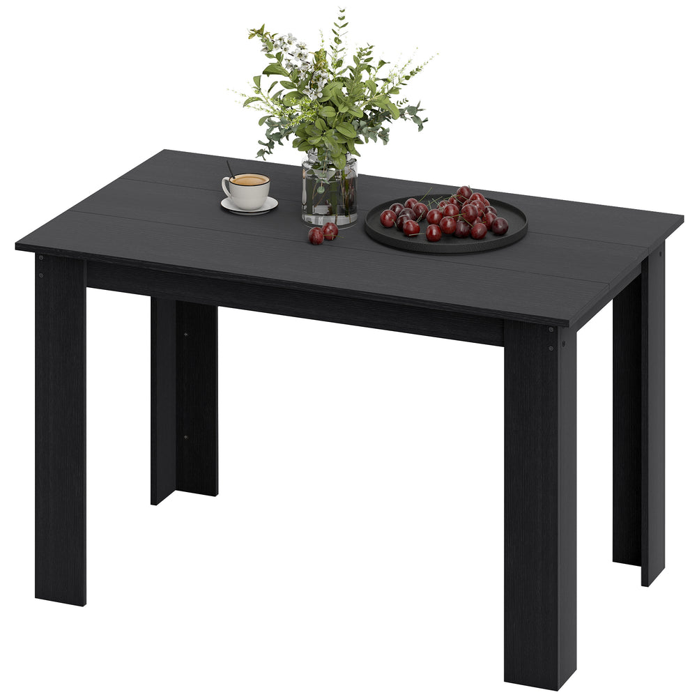 Spencer 47" Dining Table for 4-6 People-Black