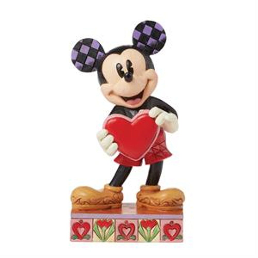 Mickey Mouse « Une Note d'Amour » personnalisable par Jim Shore