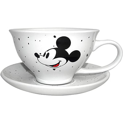 Tasse et soucoupe classiques Mickey Mouse de 12 oz