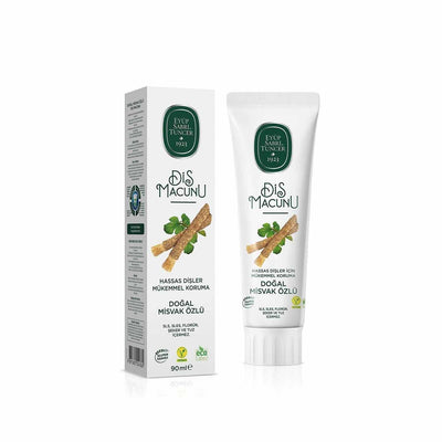 Pâte dentifrice aux herbes Miswak – 90 ml | Soin naturel pour gencives et émail
