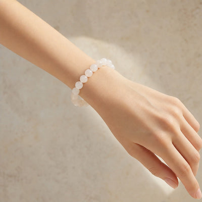 Bracelet de perles de pierre de lune