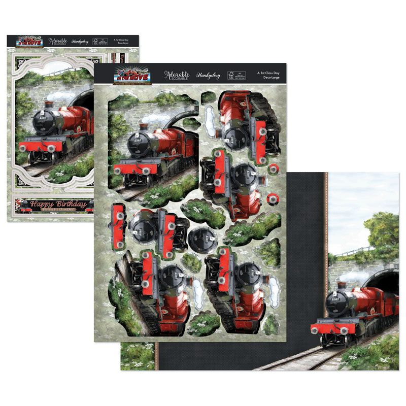 On The Move Deco-Large Set - A 1st Class Day — Ecstasy Crafts