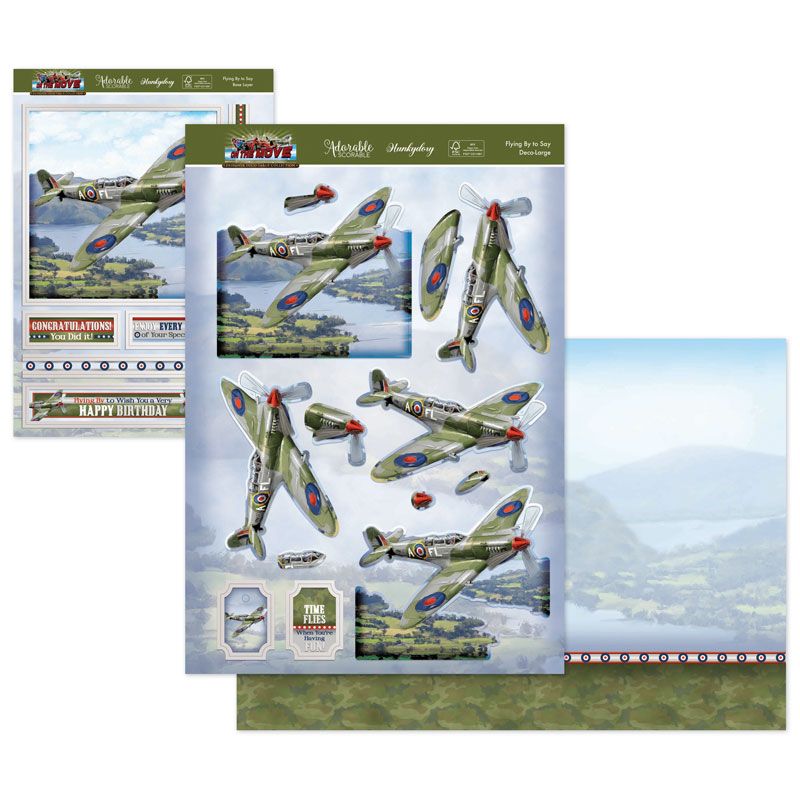 On The Move Deco-Large Set - Flying By To Say — Ecstasy Crafts