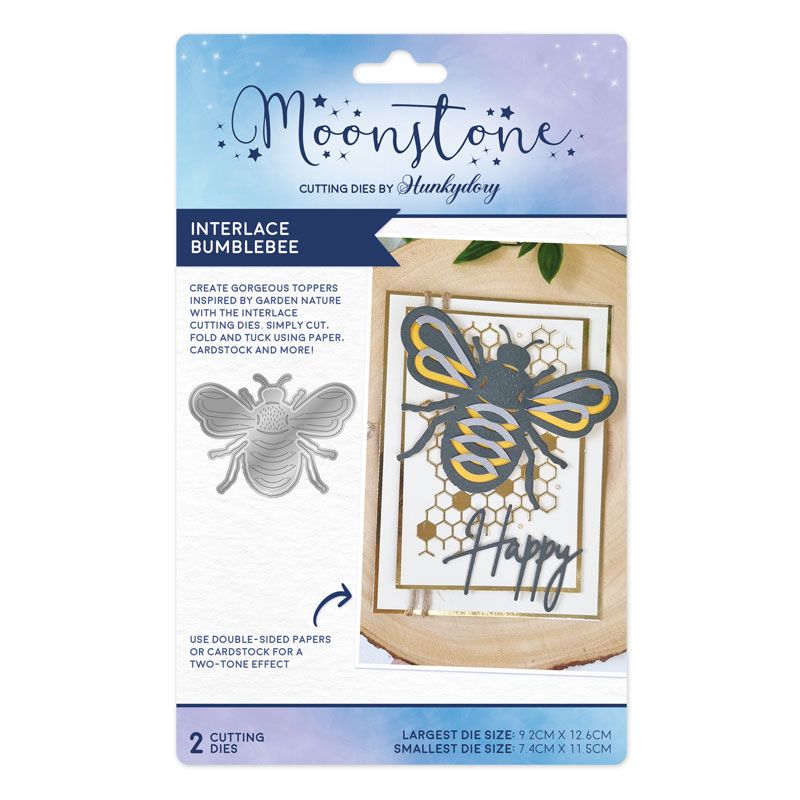 Moonstone Dies - Garden Nature Interlace Bumblebee — Ecstasy Crafts
