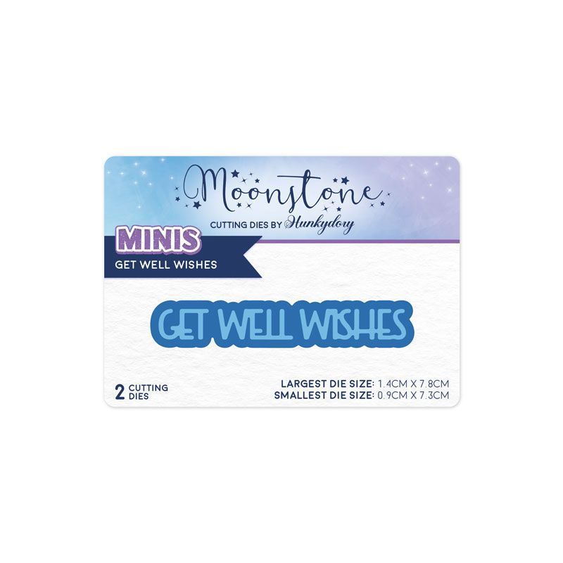 Moonstone Minis - Get Well Wishes — Ecstasy Crafts