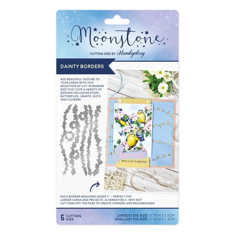 Moonstone Dies - Dainty Borders — Ecstasy Crafts