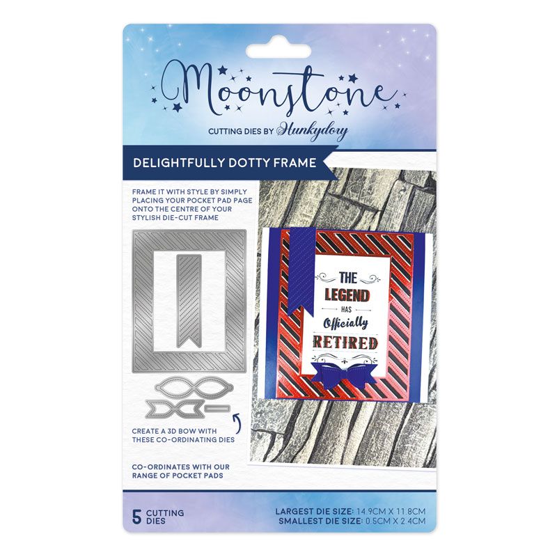 Matrices de découpe Moonstone – Cadre délicieusement déjanté