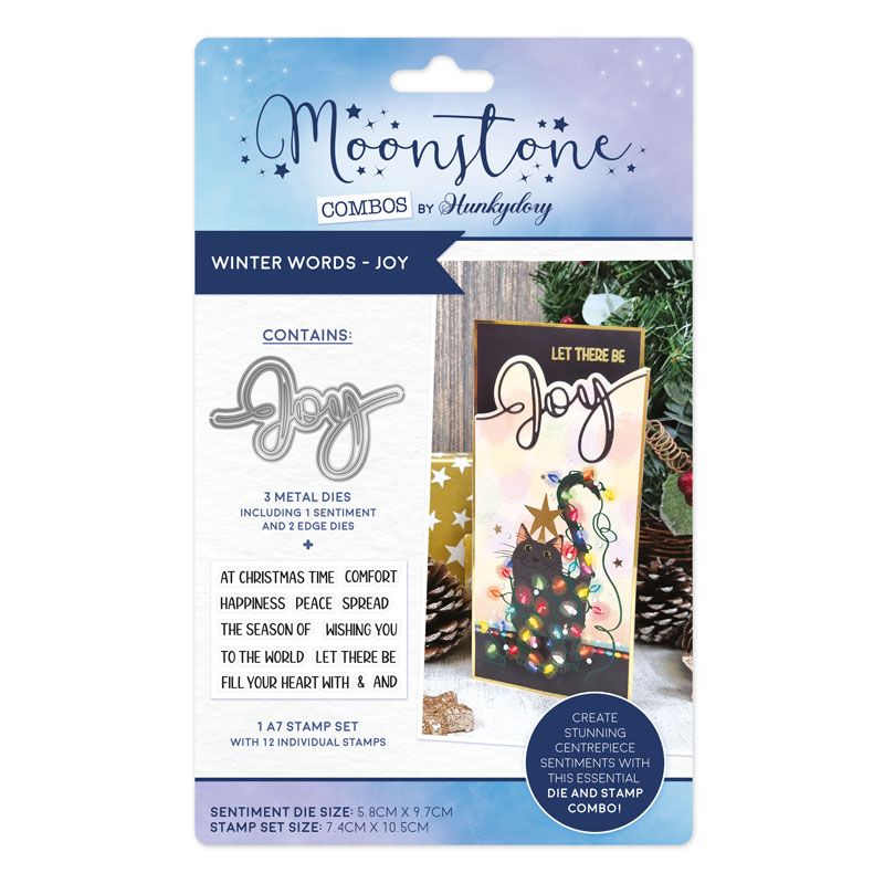 Moonstone Combos - Winter Words - Joy — Ecstasy Crafts