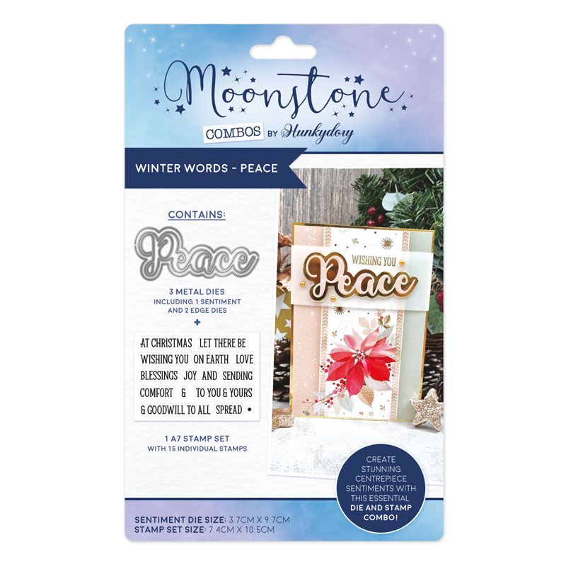 Moonstone Combos - Winter Words - Peace — Ecstasy Crafts