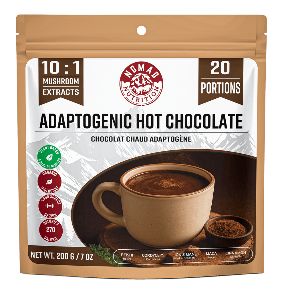 Chocolat chaud adaptogène