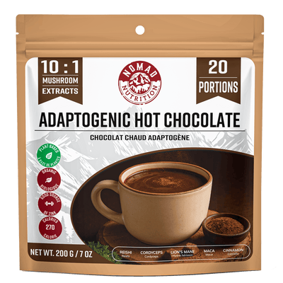 Chocolat chaud adaptogène