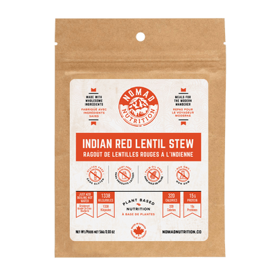 Ragoût de lentilles corail à l'indienne - Portion individuelle