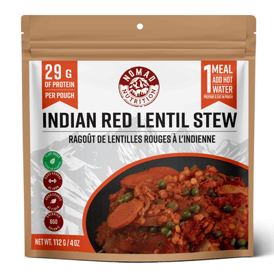 Ragoût de lentilles rouges à l'indienne