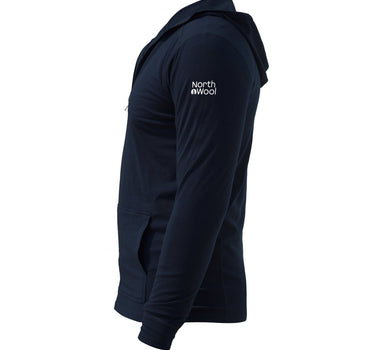 NorthWool Men's Merino Blend 1/4 Zip Hoodie — Heavyweight
