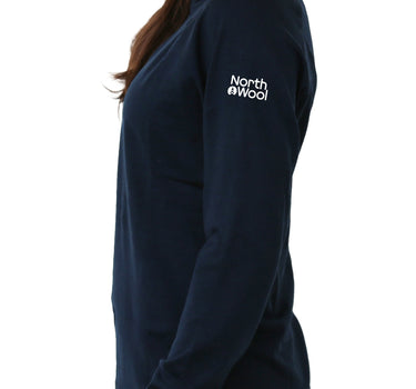 NorthWool Women's Merino Blend 1/4 Zip Pullover — Heavyweight