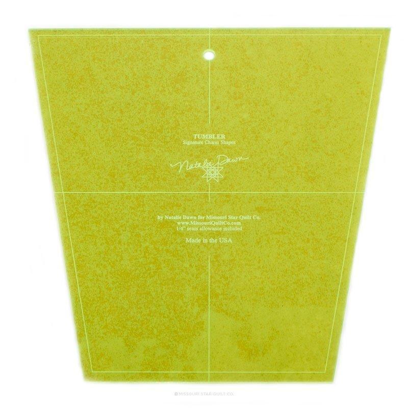 Missouri Star 10" Tumbler Layer Cake Template — Cottage Quilting Ltd.