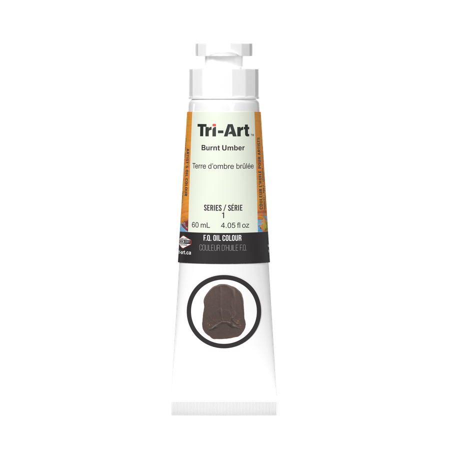 Tri-Art Oil Colours - Burnt Umber