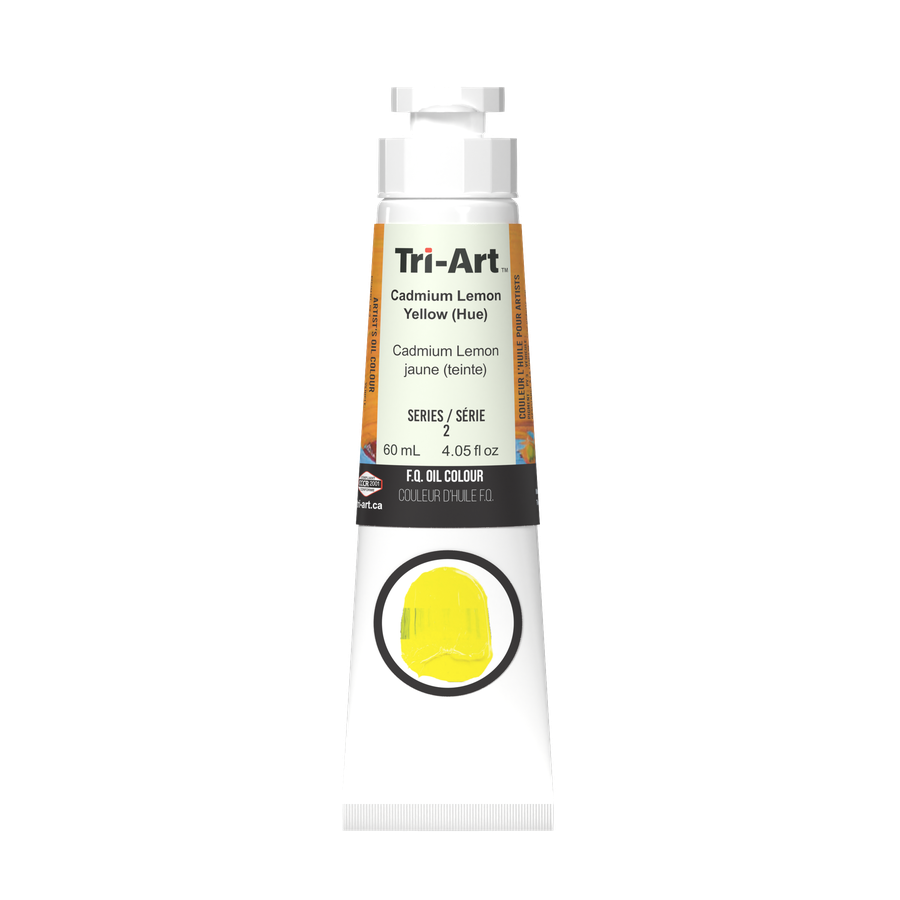 Tri-Art Oil Colours - Cadmium Lemon Yellow Hue